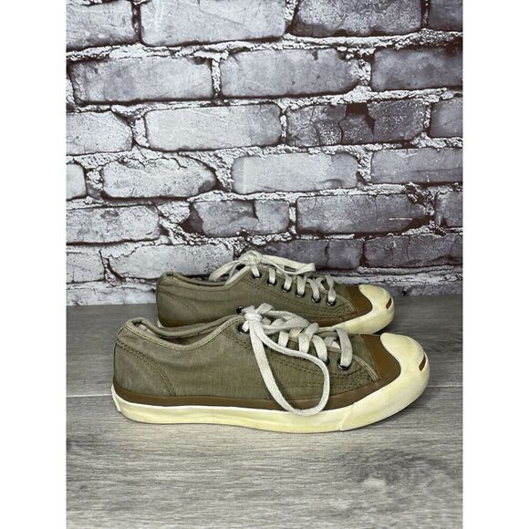 Converse Jack Purcell John Varvatos Limited Edition Green Sneakers Women Sz 6.5M - Picture 16 of 16